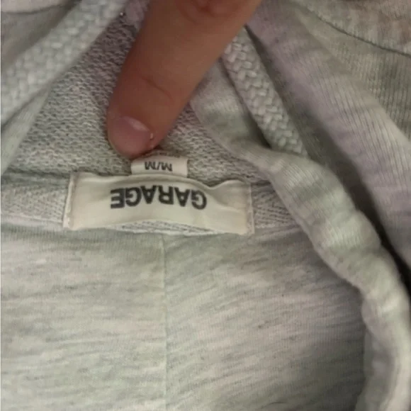 Garage Light Gray Hoodie - Picture 3 of 4